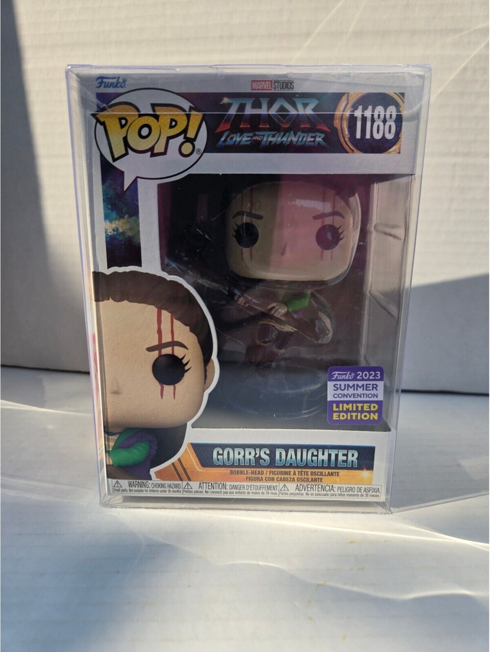 Funko Pop! Marvel Thor Gorrs Daughter #1188 2023 convention exclusive